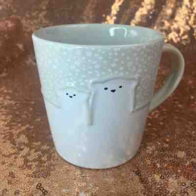 Starbucks Holiday Christmas Polar Bear Coffee Tea Mug 2016 8 oz Gift Collectible - Sold on eBay Dec, 15th 2019 for $29.95