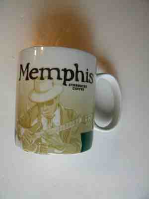 2009 Starbucks Memphis Mug w/ SKU Sticker - Sold on eBay Dec, 15th 2019 for $26.00