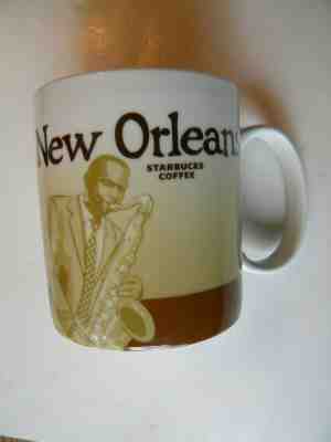 2009 Starbucks New Orleans Mug w/ SKU Sticker - Sold on eBay Dec, 15th 2019 for $18.99