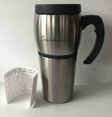 Vintage Starbucks Barista Stainless Steel Travel Tumbler Mug 2000 16 oz HTF NEW  - Sold on eBay Dec, 15th 2019 for $22.99