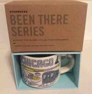 Starbucks Chicago Been There Collection Ornament 2 oz Mini Mug New - Sold on eBay Dec, 15th 2019 for $19.34