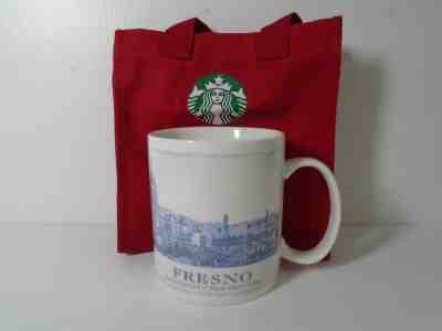 RARE Starbucks Coffee 2007 Fresno California's New Frontier 18 oz City Mug  - Sold on eBay Dec, 15th 2019 for $32.99