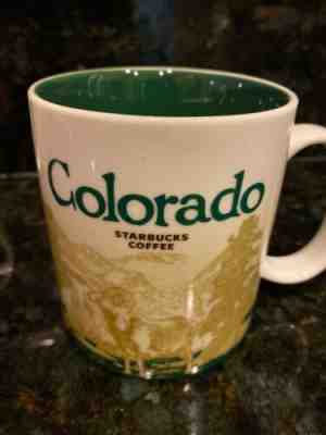 Starbucks Colorado Coffee Mug Global Icon Collector Series 16 Fl OZ 2012  - Sold on eBay Dec, 15th 2019 for $15.00