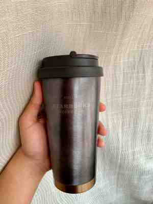 STARBUCKS STAINLESS STEEL TRAVEL MUGS - Sold on eBay Dec, 15th 2019 for $27.69
