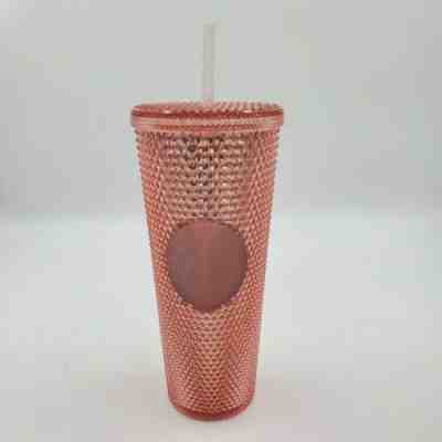 Starbucks 2019 Rose Gold Studded Tumbler 24oz Cold Cup new without tag - Sold on eBay Dec, 15th 2019 for $59.99
