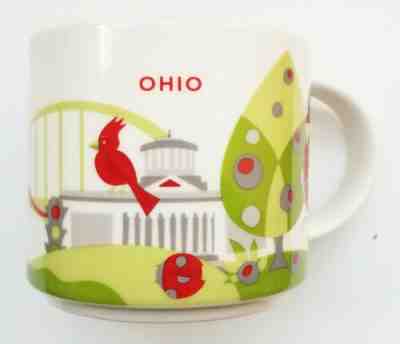 Starbucks 2017 Ohio Coffee Mug Cup YAH You Are Here Collection FREE SHIPPING  - Sold on eBay Dec, 15th 2019 for $29.99