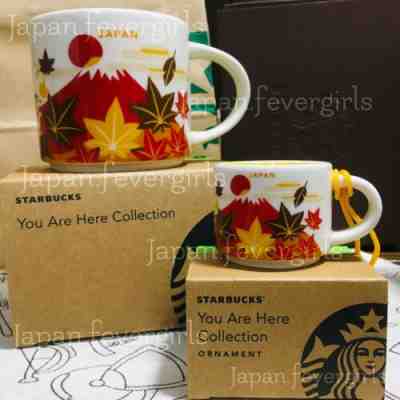 Japan Starbucks You Are Here Collection Mug Set JAPAN Autumn 2019  - Sold on eBay Dec, 15th 2019 for $45.50