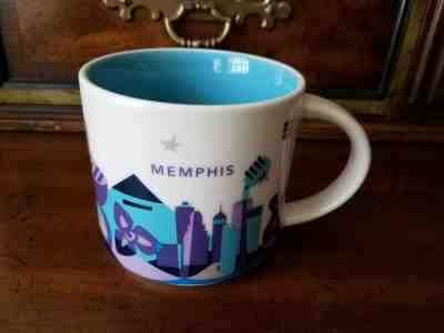 STARBUCKS "You Are Here" Collection / MEMPHIS / RETIRED / City Mug - EUC - Sold on eBay Dec, 15th 2019 for $23.00