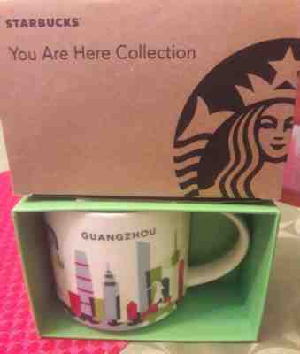 NIB With SKU STARBUCKS  GUANGZHOU, CHINA You Are Here (YAH)  14 Oz Mug.RARE - Sold on eBay Dec, 14th 2019 for $38.00