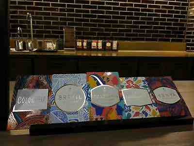 Starbucks Taster Reserve Card Coffee Brazil Colombia Nicaragua Kenya set 5 - Sold on eBay Dec, 14th 2019 for $18.00