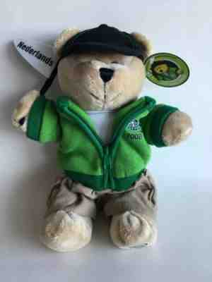 Starbucks Bearista Destination Series Bear Plush Netherlands 2008 - Sold on eBay Dec, 14th 2019 for $17.99