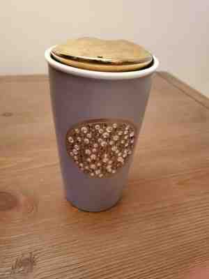 Starbucks Tumbler 12 oz RARE Swarovski Crystal Limited edition - Sold on eBay Dec, 14th 2019 for $29.99