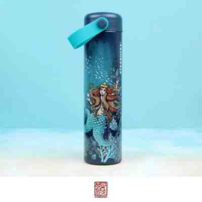 New Starbucks 2018 China Anniversary Starry Series Siren Stainless Steel Tumbler - Sold on eBay Dec, 14th 2019 for $59.99