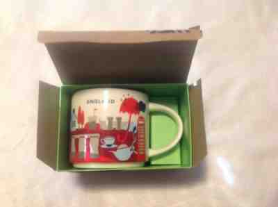 Starbucks England Mug YAH London You Are Here England Britain New in Box w/ SKU - Sold on eBay Dec, 14th 2019 for $19.99