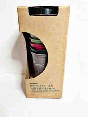 Set Of 6 Starbucks Halloween 2019 Reusable Hot Beverage Cups / Tumblers - Sold on eBay Dec, 15th 2019 for $18.99