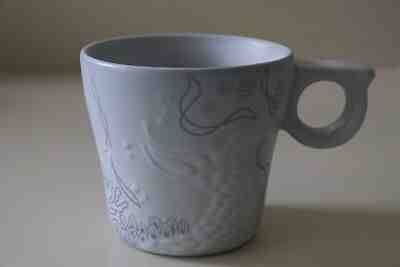 STARBUCKS 2016 2014 SIREN/MERMAID TAIL - GREAT RAISED DESIGN  2 COLLECTOR'S MUGS - Sold on eBay Dec, 15th 2019 for $28.00