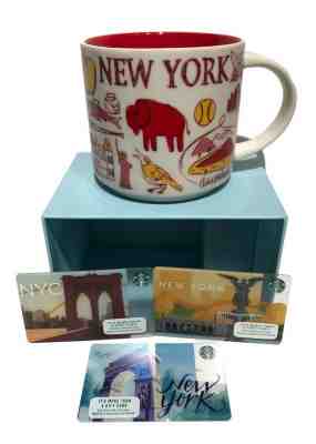  Starbucks New York Coffee Mug Cup Been There Series  Adirondacks Erie 3 Bonus - Sold on eBay Dec, 14th 2019 for $29.99