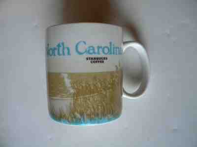 STARBUCKS North Carolina 16 oz Coffee Mug Collector Series Global  City Cup 2009 - Sold on eBay Dec, 13th 2019 for $17.99