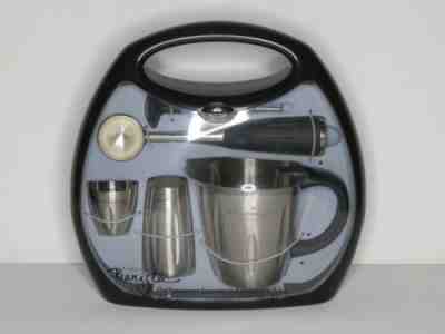 Starbucks Barista Espresso Kit Stainless Steel Metal 5 Pc Professional Case - Sold on eBay Dec, 13th 2019 for $44.99