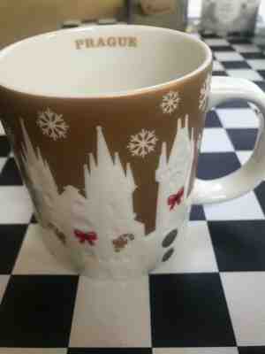 Starbucks Prague Christmas Relief Mug - Gold, 16 oz - Sold on eBay Dec, 13th 2019 for $60.00