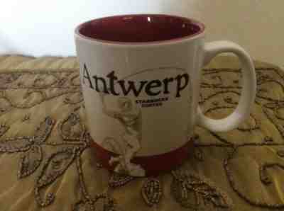 BRAND NEW In Box Starbucks Antwerp Global Icon Series Mug - Made In Thailand - Sold on eBay Dec, 13th 2019 for $29.99