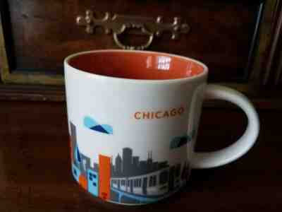 STARBUCKS "You Are Here" Collection / CHICAGO / RETIRED / City Mug - EUC - Sold on eBay Dec, 13th 2019 for $20.90