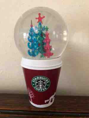 Starbucks 2006 Holiday Snow Globe Ornament To Go Cup Christmas Trees! - Sold on eBay Dec, 12th 2019 for $19.99