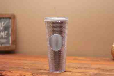 Starbucks 2019 Bling Platinum Studded Cup Tumbler Winter Holiday - Free Shipping - Sold on eBay Dec, 12th 2019 for $24.88