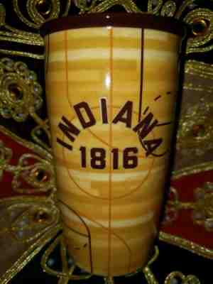 Starbucks 2017 "Indiana 1816" Local Collection Double Wall Ceramic Tumbler New - Sold on eBay Dec, 12th 2019 for $49.99