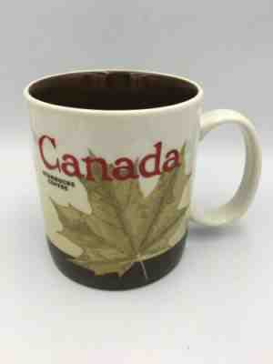 Starbucks Canada Mug Collectors Series 16oz Ceramic Maple Leaf 2012 EUC Country - Sold on eBay Dec, 12th 2019 for $28.95