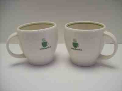 Set of Two 2003 STARBUCKS Barista Espresso Coffee Mugs Cups Small- NEW - Sold on eBay Dec, 12th 2019 for $24.75