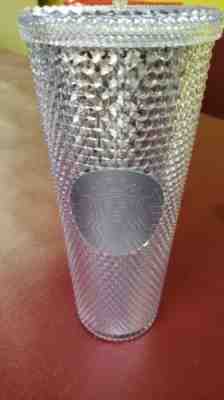 NEW Starbucks Christmas Holiday 2019 Hot Studded Tumbler Metallic Cup - Sold on eBay Dec, 12th 2019 for $21.90
