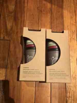 2019 starbucks halloween reusable hot cups (2) Packs - Sold on eBay Dec, 12th 2019 for $60.00