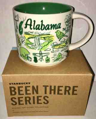 Starbucks Been There Series Alabama Coffee Mug 14 Fluid Ounce Collectible New  - Sold on eBay Dec, 8th 2019 for $30.99