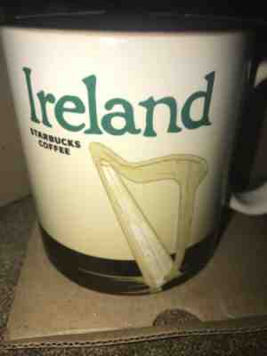 Starbucks Ireland 2012 Coffee Mug Eire Harp Global City Icon Collectors Series - Sold on eBay Dec, 18th 2019 for $40.00