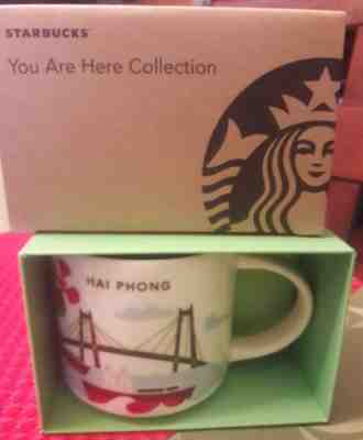 NIB With SKU STARBUCKS  HAI PHONG, VIETNAM You Are Here (YAH)  14 Oz Mug. Rare - Sold on eBay Dec, 18th 2019 for $38.00