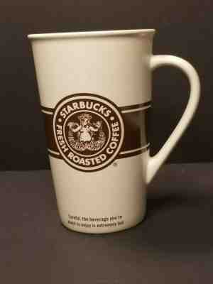 Starbucks 2008 Tall Coffee Mug Original Brown Mermaid Siren Split Old Logo - Sold on eBay Dec, 18th 2019 for $17.09
