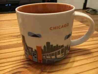 Chicago IL Chitown Starbucks City Mug Cup You Are Here Series 14oz NEW - Sold on eBay Dec, 18th 2019 for $17.50