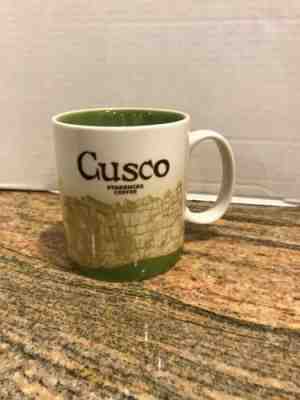 NEW Starbucks Cusco Peru MUG Global Icon Collector Series City Coffee Mug 16 OZ - Sold on eBay Dec, 18th 2019 for $34.99