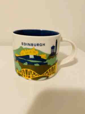 Starbucks YAH You Are Here Coffee Mug - Edinburgh Scotland rare cup 14 oz - Sold on eBay Dec, 18th 2019 for $59.99