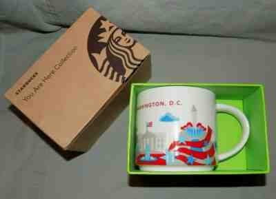 Starbucks You Are Here Washington DC Coffee Mug / Cup You are Here NEW in Box !! - Sold on eBay Dec, 18th 2019 for $25.00