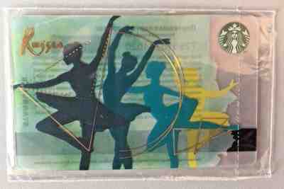 SEALED Starbucks Russia Card Ballet Limited Edition NEW!!! - Sold on eBay Dec, 18th 2019 for $20.99