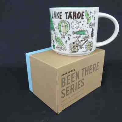New Starbucks Lake Tahoe Been There Series Coffee Mug Boxed Cup From Tahoe - Sold on eBay Dec, 18th 2019 for $26.99