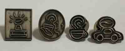 Starbucks Old Pewter Coffee Master Pin Set - Sold on eBay Dec, 18th 2019 for $37.99