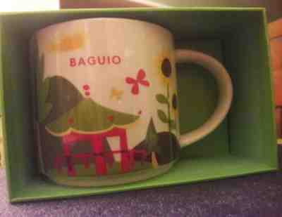 NIB WITH SKU STARBUCKS  BAGUIO ,Philippines  You Are Here (YAH)  14 Oz Mug. Rare - Sold on eBay Dec, 18th 2019 for $42.99