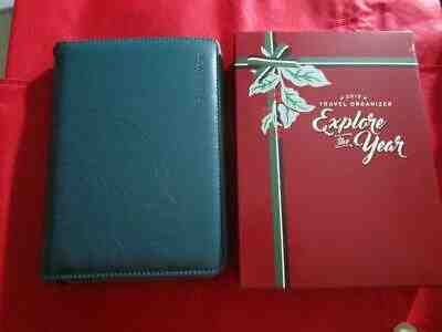 rare 2019 Starbucks JOURNAL TEAL GREEN TRAVEL ORGANIZER  PHILIPPINES coupons mib - Sold on eBay Dec, 18th 2019 for $67.99