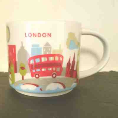 Starbucks You Are Here YAH London Collectable Coffee Mug - Sold on eBay Dec, 17th 2019 for $15.00