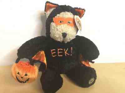 STARBUCKS Mini Bearista 2003 Halloween Bat Plush Magnet Bear - Sold on eBay Dec, 17th 2019 for $18.00