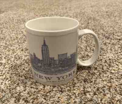Starbucks 2011 New York "The Big Apple" Coffee Mug 18 Oz City Architect Series - Sold on eBay Dec, 17th 2019 for $18.00