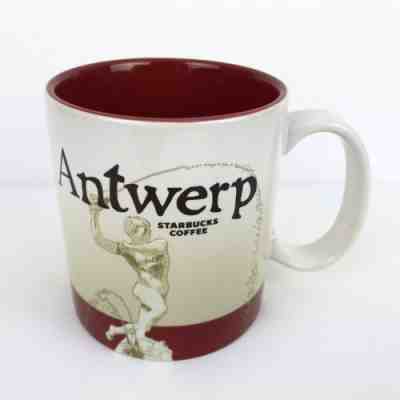 Starbucks ANTWERP Belgium Mug Global Icon City 2018 Collector Series SKU New - Sold on eBay Dec, 17th 2019 for $49.99